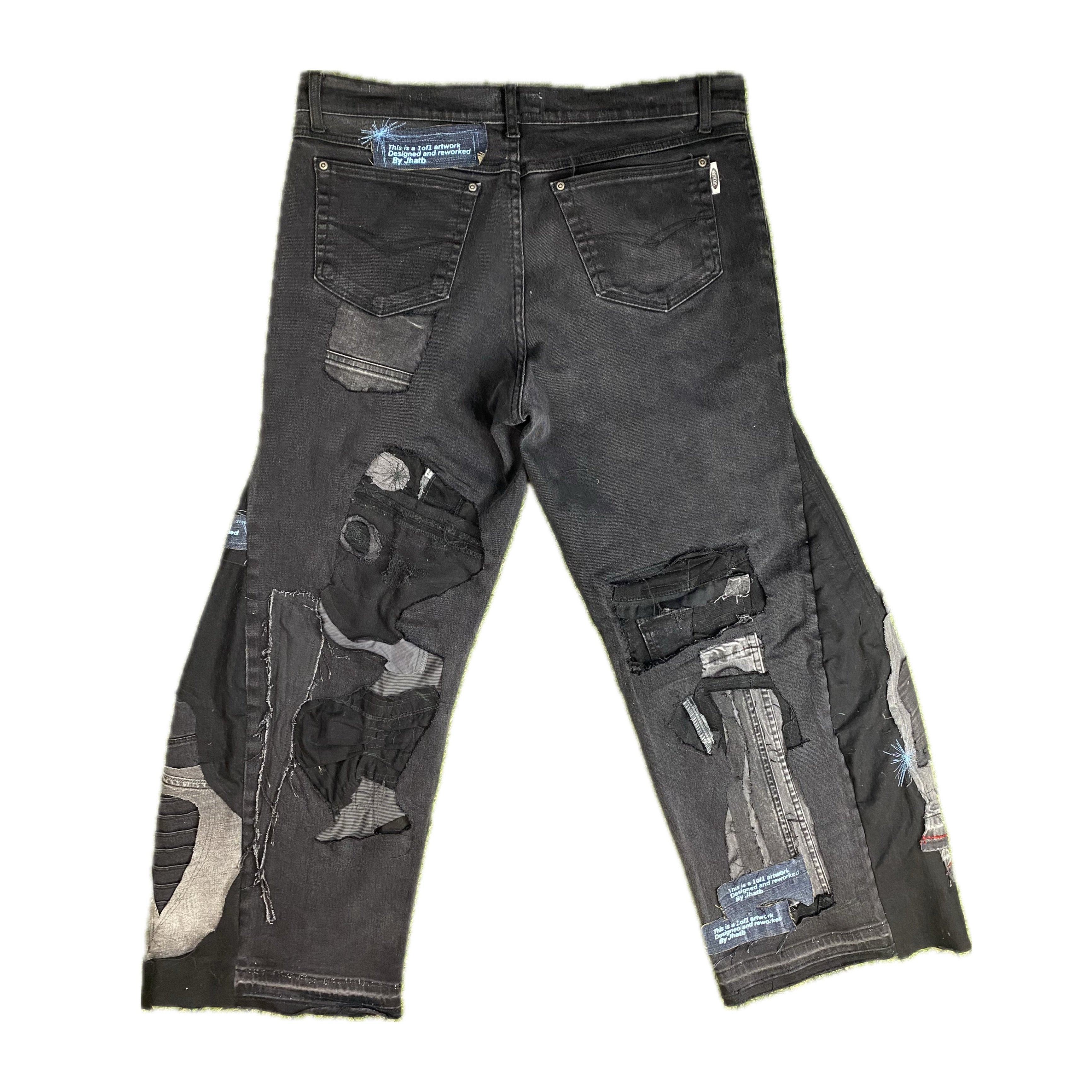 JhatBabyBlueBaggyBlack denim no.1